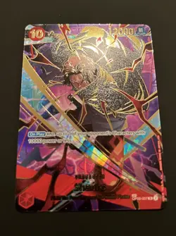 Shanks OP06-007 SR SP Alt Art The Best 2 ONE PIECE Card Game English - Image 2