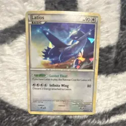 Latios HGSS11 Basic Holo Rare Pokemon TCG Card 2010 - Image 1