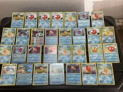 (30) Gyarados CARDS LOT VTG HOLO STAMP VTG Reverse Magikarp Go - Image 1