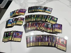 Disney Lorcana Fabled Bulk Lot 140+ Cards Commons, Uncommon & Rares - Image 1