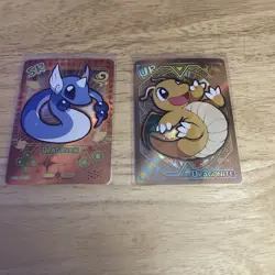 Poke Baby Cards Dragonair SR And Dragonite UR - Image 1