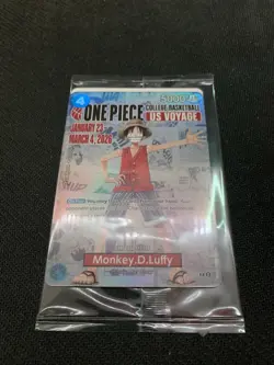 One Piece Monkey D. Luffy College Basketball US Voyage Promo Card - Image 4