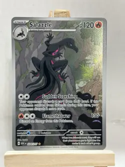 2026 Pokemon TCG Salazzle 224/217 Ascended Heroes Holo Illustration Rare Card NM - Image 2