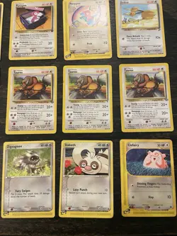Pokemon TCG EX Ruby & Sapphire Chansey, Ditto, Aron 25 Card Vintage Lot Nintendo - Image 5