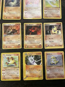 Pokemon TCG Nintendo Golem, Kabuto, Blaine's Mankey, Mankey 25 Vintage Card Lot - Image 4