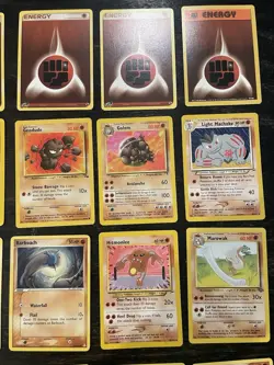 Pokemon TCG Nintendo Golem, Kabuto, Blaine's Mankey, Mankey 25 Vintage Card Lot - Image 5
