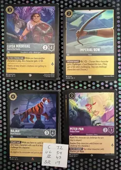 Lorcana Chapter 4 non Foil C UC R SR 168 Cards - Image 5
