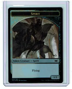 Spirit Token - Foil - Modern Horizons - Magic the Gathering - Image 1