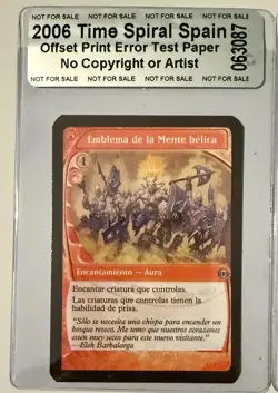 3 - MTG Spanish 2006 Time Spiral and Future Sight Factory Test Prints - Image 5