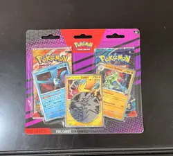Pokemon TCG 2-Pack Blister – Team Rocket with Articuno, Zapdos, Tyranitar Promos - Image 1