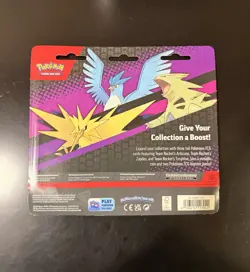 Pokemon TCG 2-Pack Blister – Team Rocket with Articuno, Zapdos, Tyranitar Promos - Image 3