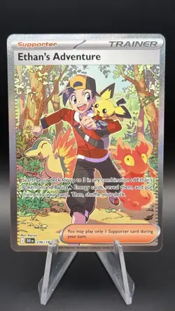 Pokemon TCG Destined Rivals Ethan’s Adventure 236/182 SIR - Image 1