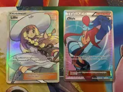 Pokemon Card Lot Full Art Alt Art Fire Lillie Skyla - Image 1
