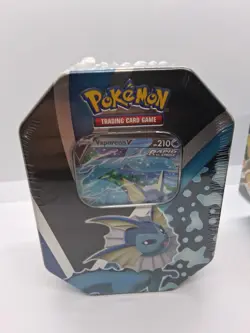 Pokemon TCG: Eevee Evolutions Tin (Set Of 3) Jolteon/Vaporeon/Flareon English - Image 2