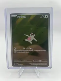 Pokemon Scarlet & Violet Surging Sparks Slakoth 212/191 Illustration Rare - Image 1