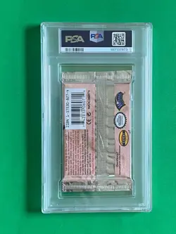 1999 POKEMON FOSSIL PACK FOIL UNLIMITED-WIDE MARGINS-ZAPDOS PSA 9 - Image 3