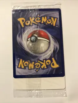 Electabuzz Pokemon WB Gold Stamp #2 1999 First Movie Black Star Promo Sealed - Image 2