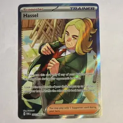 2024 Pokemon TCG Scarlet & Violet Twilight Masquerade 205/167 Hassel Ultra Rare - Image 1