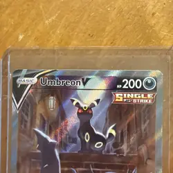 2021 Pokemon Umbreon V Alternate Full Art 189/203 Evolving Skies Holo - Image 3