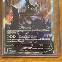 2021 Pokemon Umbreon V Alternate Full Art 189/203 Evolving Skies Holo - Image 4