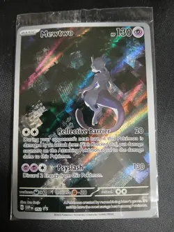 2023 Pokemon Mewtwo Scarlet Violet 151 Promo #052 SEALED - Image 1
