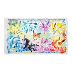 Pokemon TCG Prismatic Eevee Evolutions Playmat CCG Table Mat Multicolor Art - Image 1