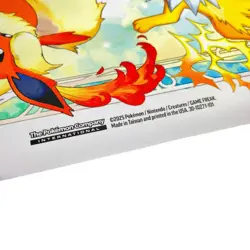 Pokemon TCG Prismatic Eevee Evolutions Playmat CCG Table Mat Multicolor Art - Image 2