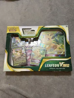 Pokemon TCG Leafeon VSTAR Special Collection | Evolving Skies | New Sealed - Image 1