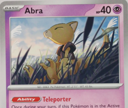 Abra - Twilight Masquerade - 080/167 - singles - Pokemon TCG - Image 1