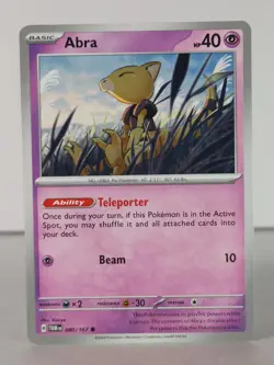 Abra - Twilight Masquerade - 080/167 - singles - Pokemon TCG - Image 3