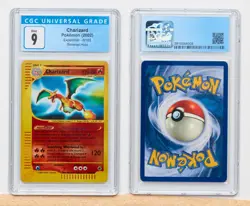 Charizard 6/165 Expedition Reverse Holo CGC 9 Mint 2002 Pokemon WotC e-Reader - Image 1