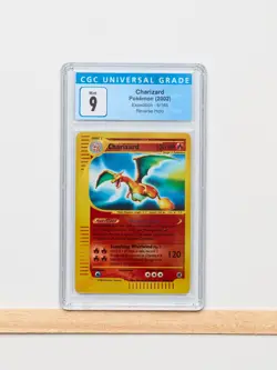 Charizard 6/165 Expedition Reverse Holo CGC 9 Mint 2002 Pokemon WotC e-Reader - Image 2