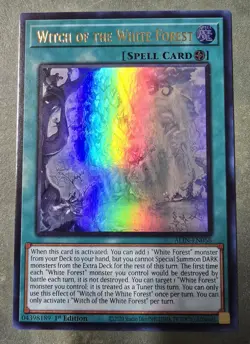 Yu-Gi-Oh! Witch of the White Forest ALIN-EN058 Ultra Rare 1st Edition NM 🔥 - Image 1