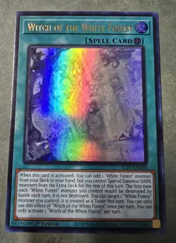 Yu-Gi-Oh! Witch of the White Forest ALIN-EN058 Ultra Rare 1st Edition NM 🔥 - Image 3