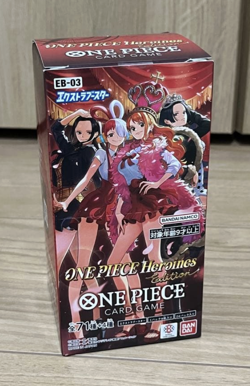 ONE PIECE Card Game Extra Booster EB-03 Heroines Edition 1 Box Sealed Bandai - Image 1