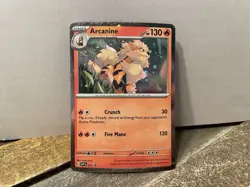 ARCANINE - Scarlet & Violet Promo 11 - Cosmos Holo -NM Pokemon Card - Image 1