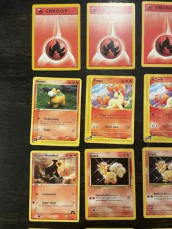 Pokemon TCG Nintendo Magmar, Cyndaquil, Torchic 25 Vintage Card Lot EX Sets - Image 3