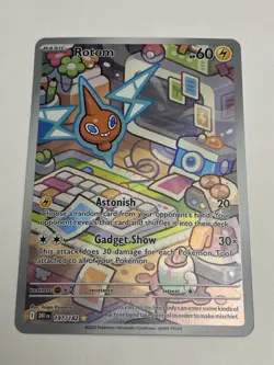 Pokemon TCG Rotom Card 197/182 Destined Rivals Series, NM/M Condition - Image 1