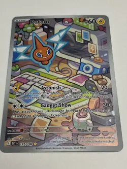 Pokemon TCG Rotom Card 197/182 Destined Rivals Series, NM/M Condition - Image 2