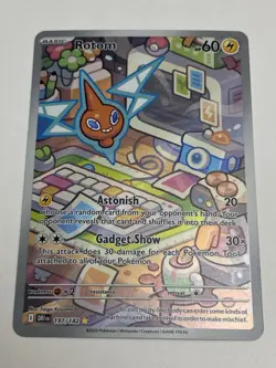 Pokemon TCG Rotom Card 197/182 Destined Rivals Series, NM/M Condition - Image 4