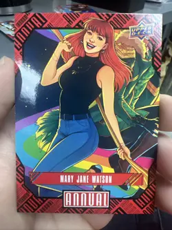 MARY JANE WATSON #48 BASE 2023-24 Marvel Annual Collectible Card - Image 1