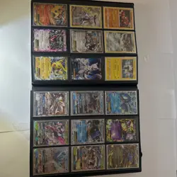 Pokemon Card Binder Lot GX/EX/Tag Team + Japanese Mega EX + Holos (Binder+Sleeve - Image 1