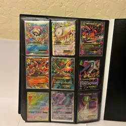 Pokemon Card Binder Lot GX/EX/Tag Team + Japanese Mega EX + Holos (Binder+Sleeve - Image 2