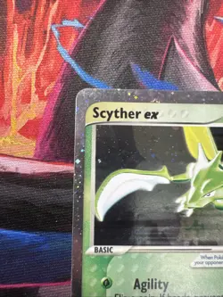 Scyther EX Holo Rare Ruby and Sapphire Card 102/109 Lightly Played - Image 2