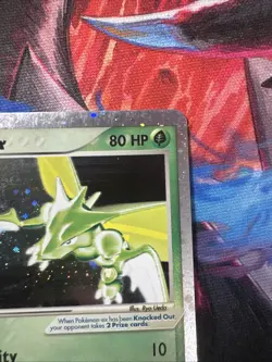 Scyther EX Holo Rare Ruby and Sapphire Card 102/109 Lightly Played - Image 3