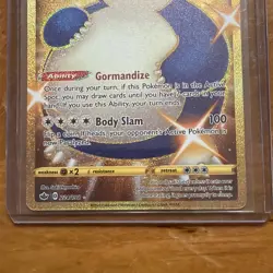 Snorlax 224/198 Pokemon Chilling Reign Sword & Shield Gold Secret Rare Card - Image 4