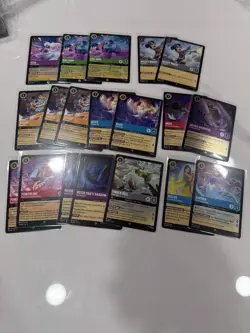 Disney Lorcana Fabled Super Rare & Legendary Lot Of 19x Cards Elsa Max Goof - Image 1