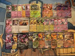 Pokemon TCG 32 Mixed Card Lot, EX, Promo, V - Image 1