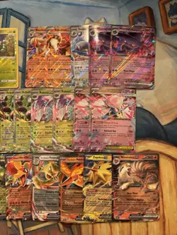 Pokemon TCG 32 Mixed Card Lot, EX, Promo, V - Image 2