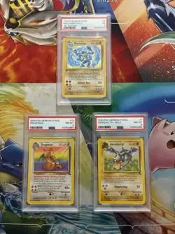 Vintage Pokemon Card Lot PSA Lot Machamp Dragonite Aerodactyl - Image 1